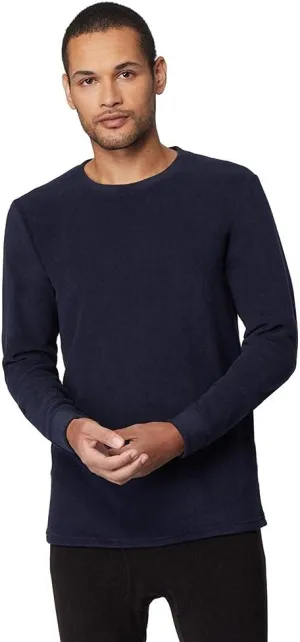 32 Degrees Mens Heat Performance Thermal Heavyweight Baselayer Crewneck Long Sleeve Fleece Top