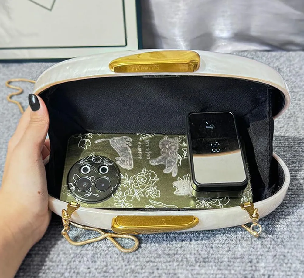 Acrylic Evening Handbag for Women Gorgeous Acrylic Purses Clutch for Parties Wedding Travel 2025