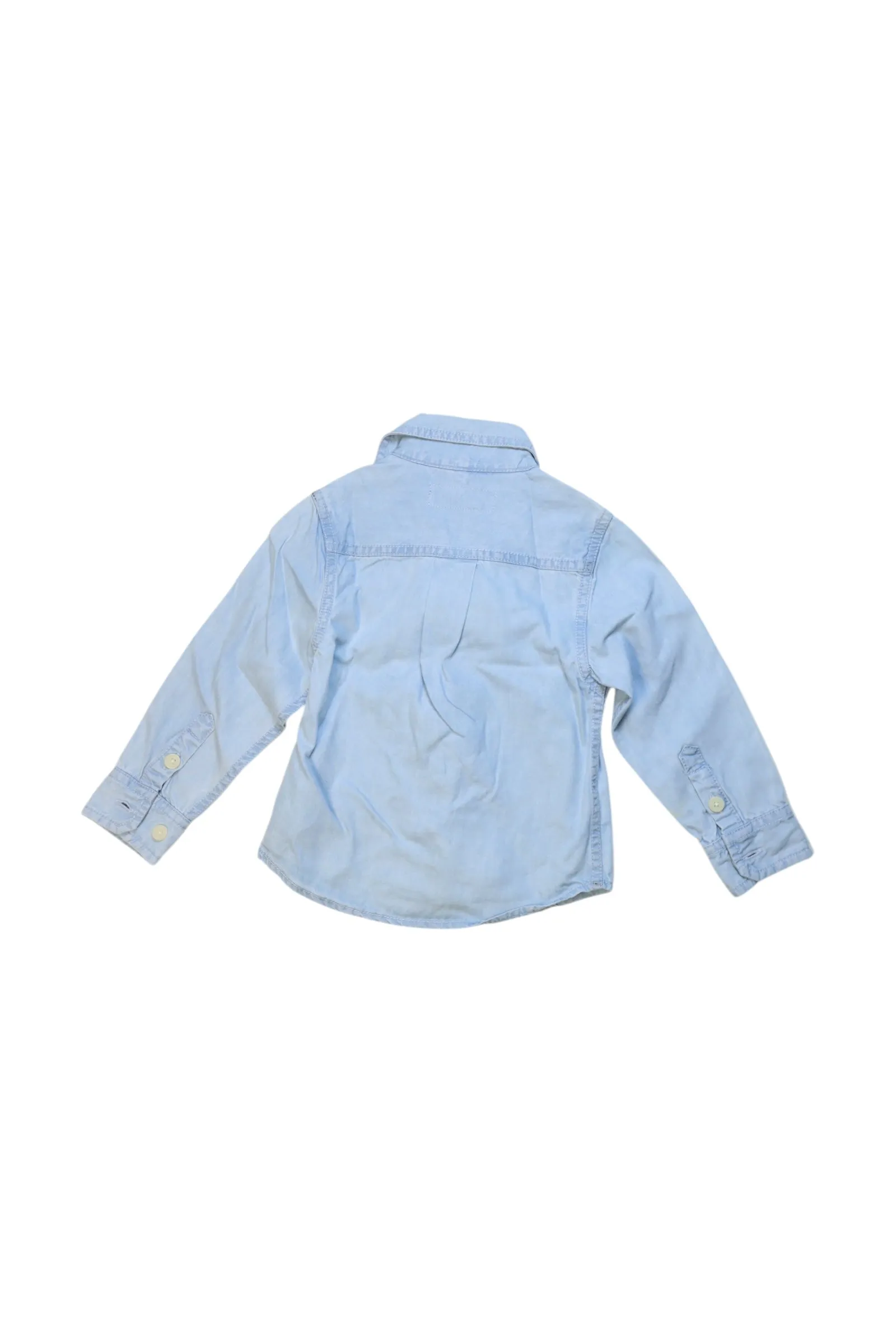 Ad-lib Long Sleeve Button-Down Shirt - 18-24M