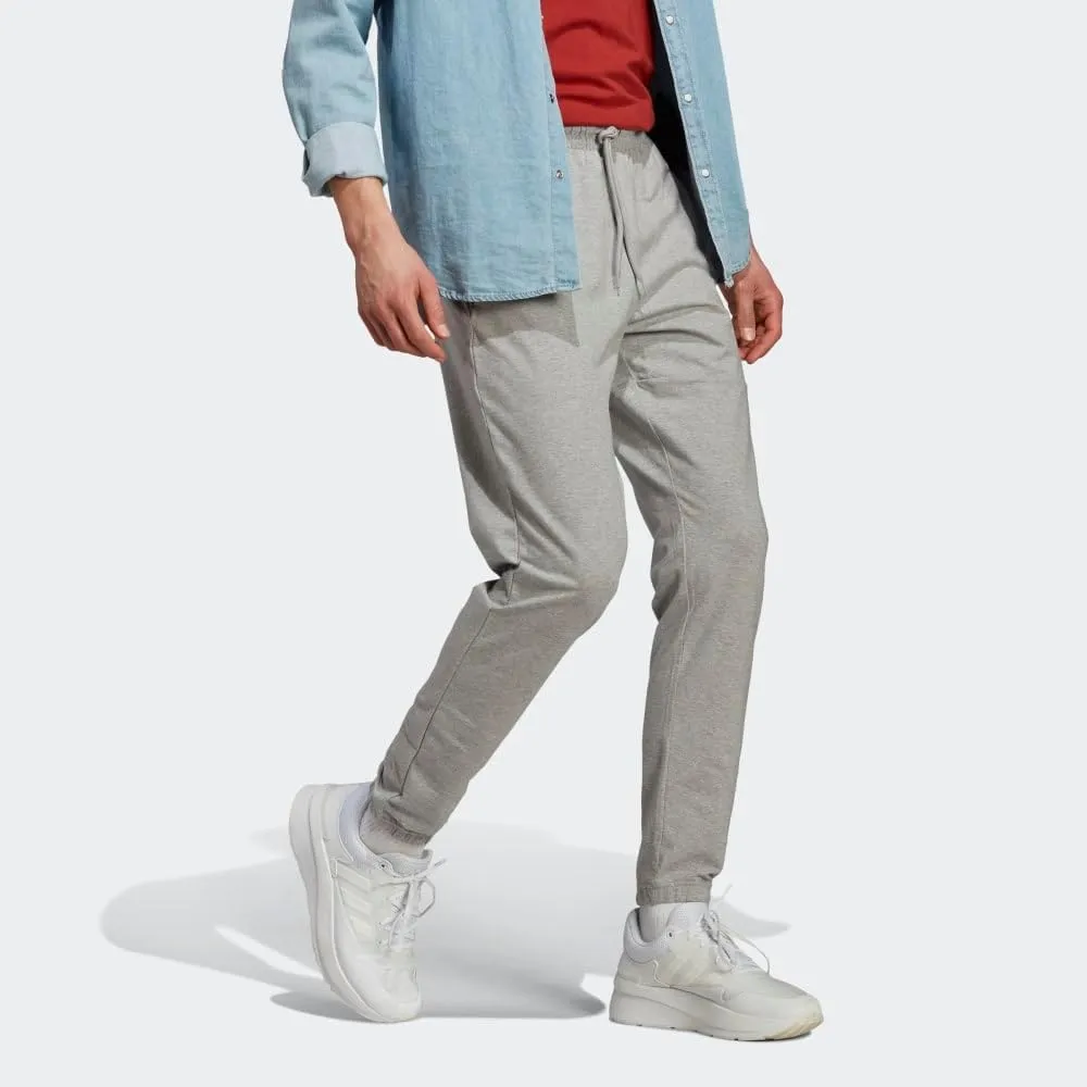 adidas Men's Essentials Single Jersey Tapered Badge of Sport Pants