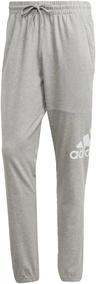 adidas Men's Essentials Single Jersey Tapered Badge of Sport Pants