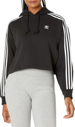adidas Originals Women's Adicolor Classics Cropped Hoodie