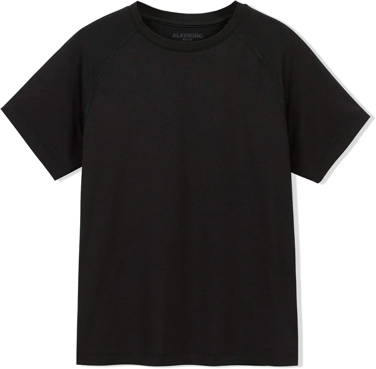 ALAVIKING Workout Shirts for Men Quick Dry Running Gym Athletic T Shirts Moisture Wicking Short Sleeve Fitness Crew Neck
