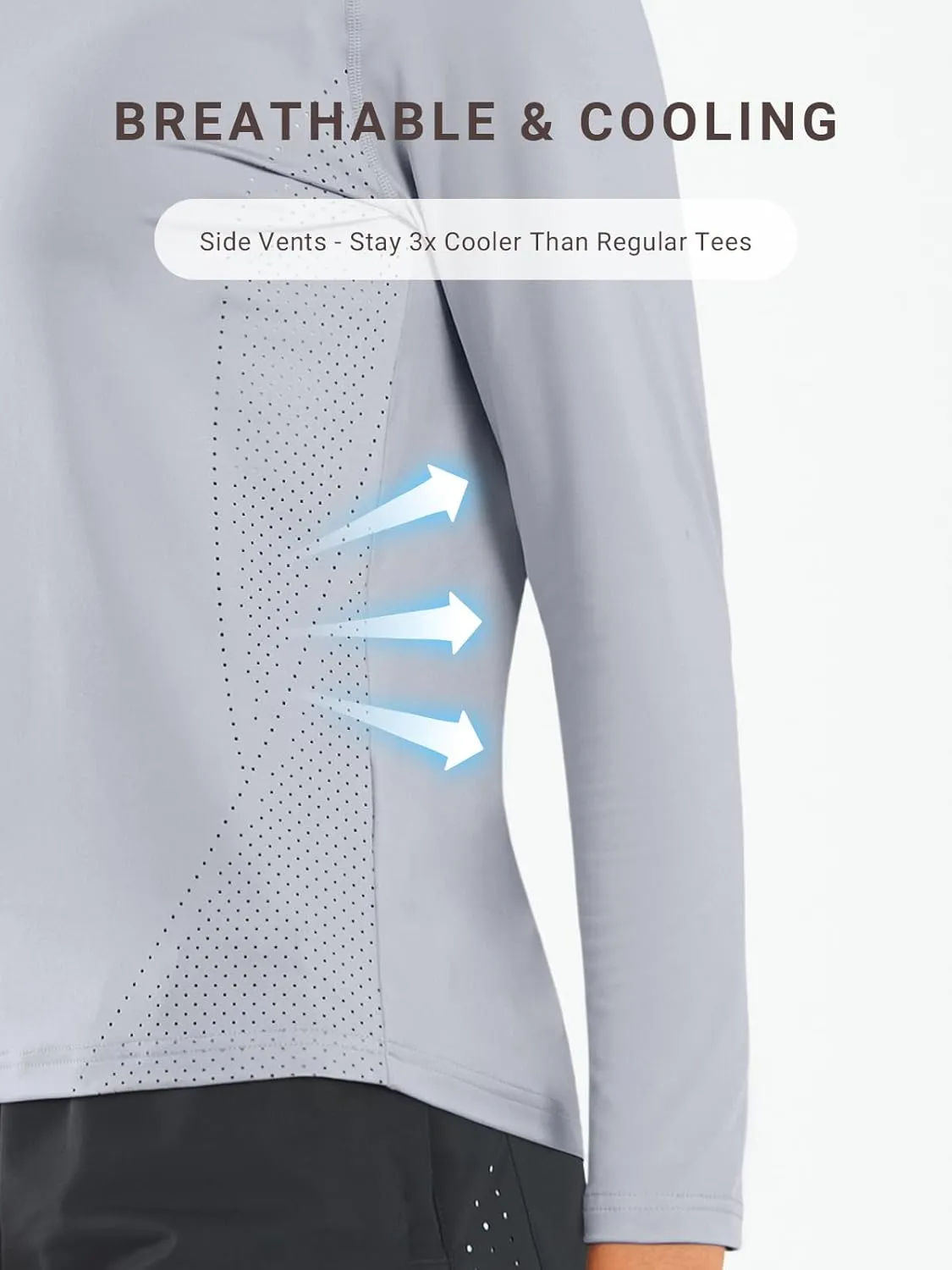 ALLZERO Rash Guard for Women UPF 50  Long Sleeve Sun Shirts Quick Dry SPF Shirts for Workout Hiking Fishing