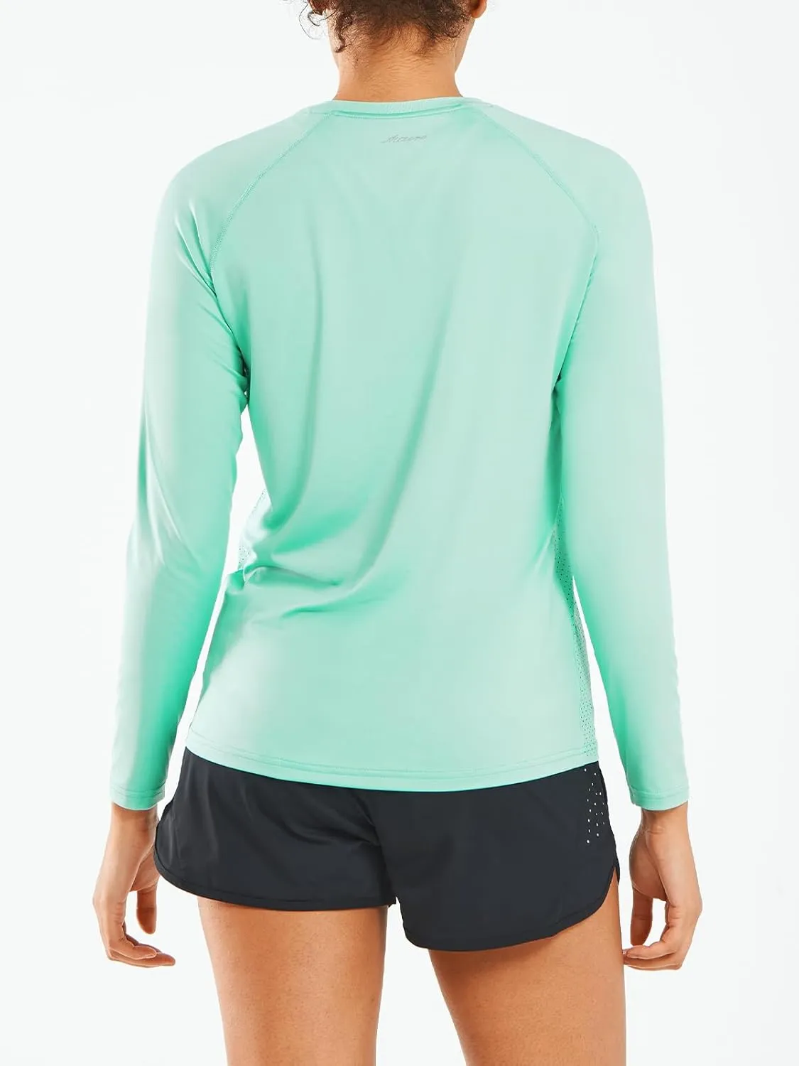 ALLZERO Rash Guard for Women UPF 50  Long Sleeve Sun Shirts Quick Dry SPF Shirts for Workout Hiking Fishing