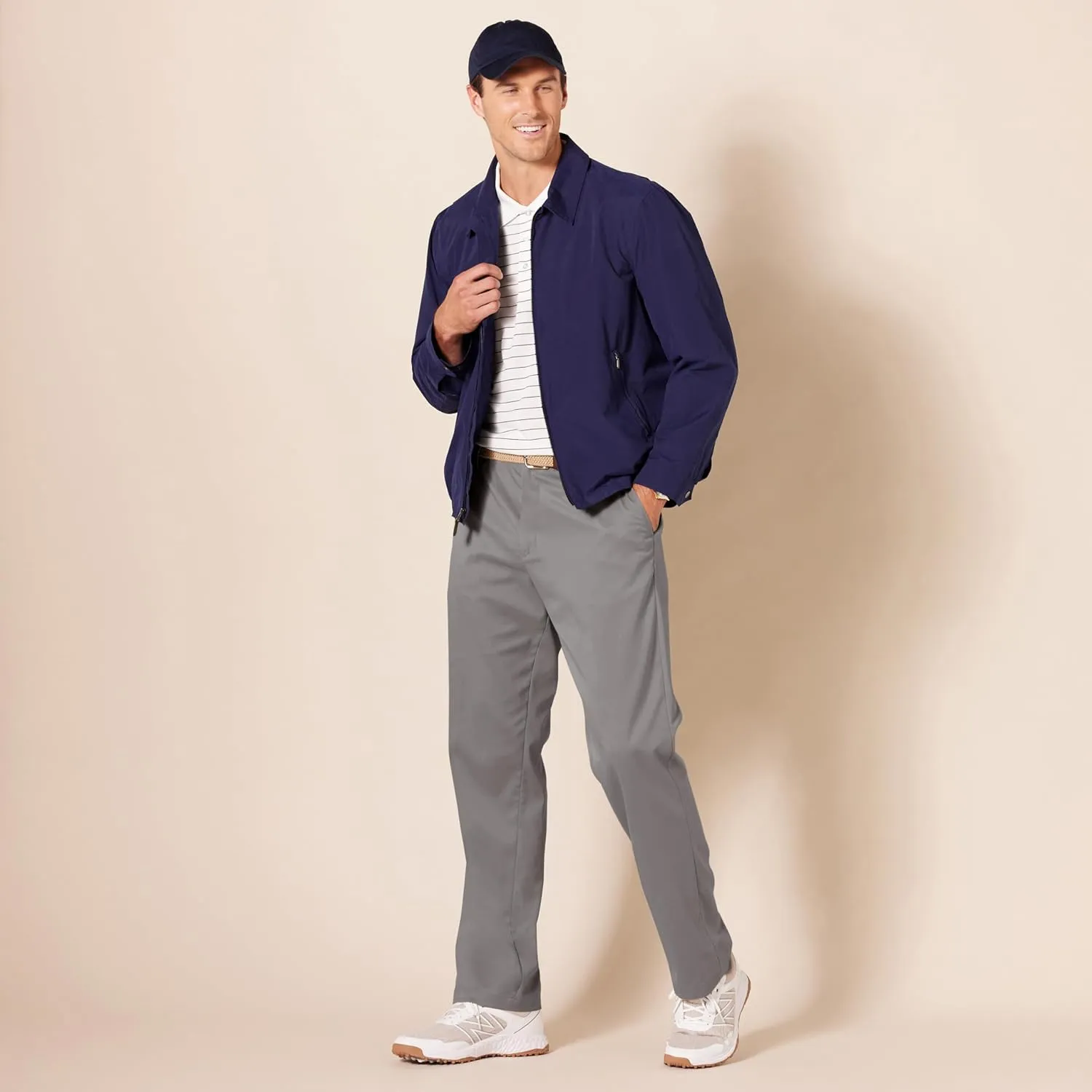 Amazon Essentials Men's Classic-Fit Stretch Golf Pant (Available in Big & Tall)