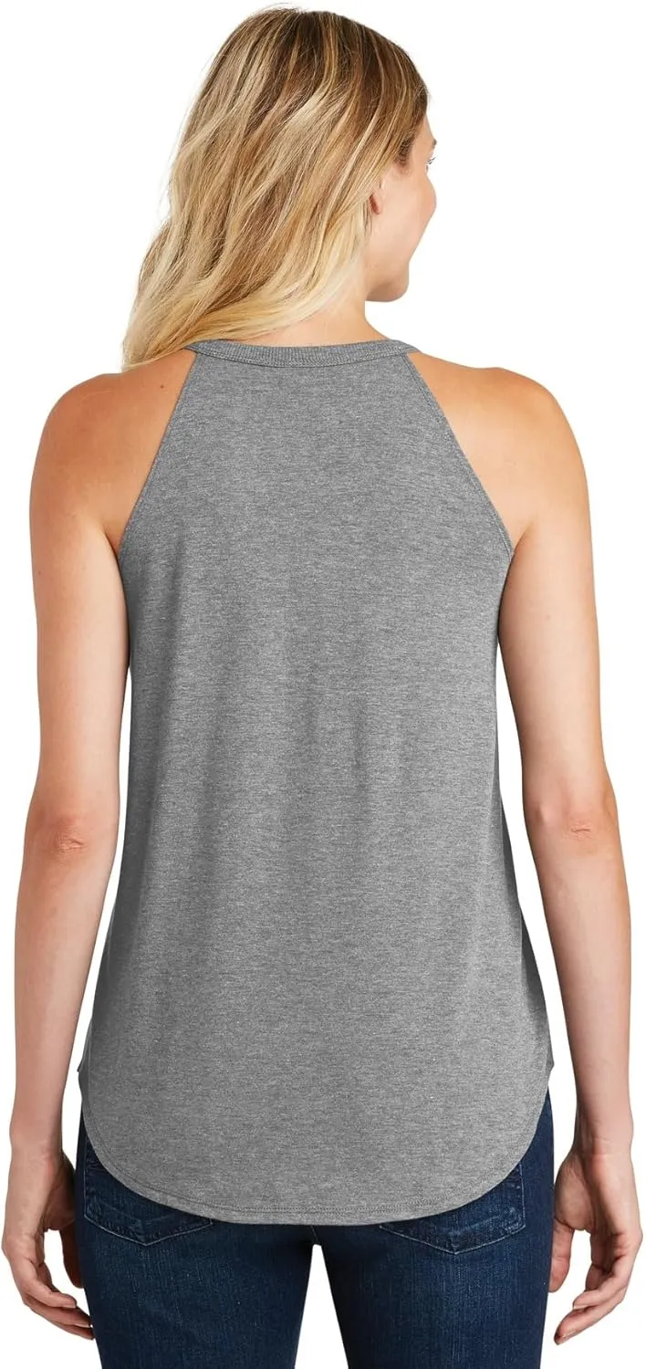 Apparel Globe Womens Perfect Tri-Rocker Tank Top 4.5-Ounce, 32 Singles 2X1 Rib Knit Neck Curved Hem Tear-Away Label Camisole