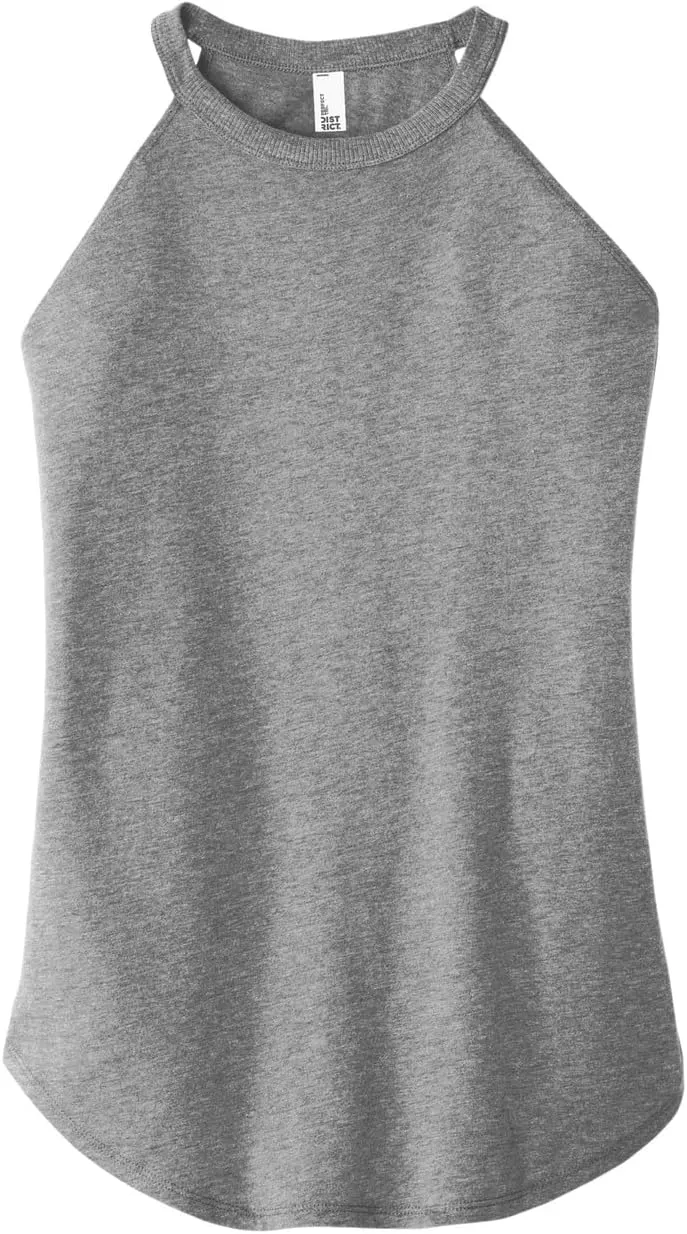 Apparel Globe Womens Perfect Tri-Rocker Tank Top 4.5-Ounce, 32 Singles 2X1 Rib Knit Neck Curved Hem Tear-Away Label Camisole