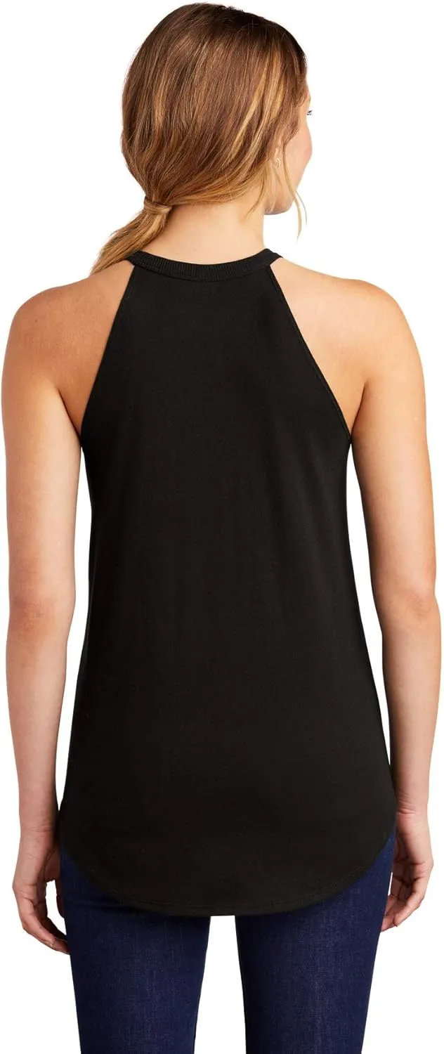 Apparel Globe Womens Perfect Tri-Rocker Tank Top 4.5-Ounce, 32 Singles 2X1 Rib Knit Neck Curved Hem Tear-Away Label Camisole