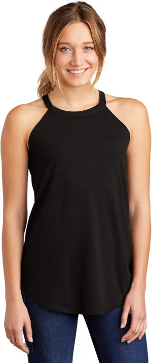 Apparel Globe Womens Perfect Tri-Rocker Tank Top 4.5-Ounce, 32 Singles 2X1 Rib Knit Neck Curved Hem Tear-Away Label Camisole