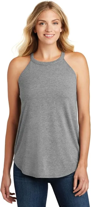Apparel Globe Womens Perfect Tri-Rocker Tank Top 4.5-Ounce, 32 Singles 2X1 Rib Knit Neck Curved Hem Tear-Away Label Camisole