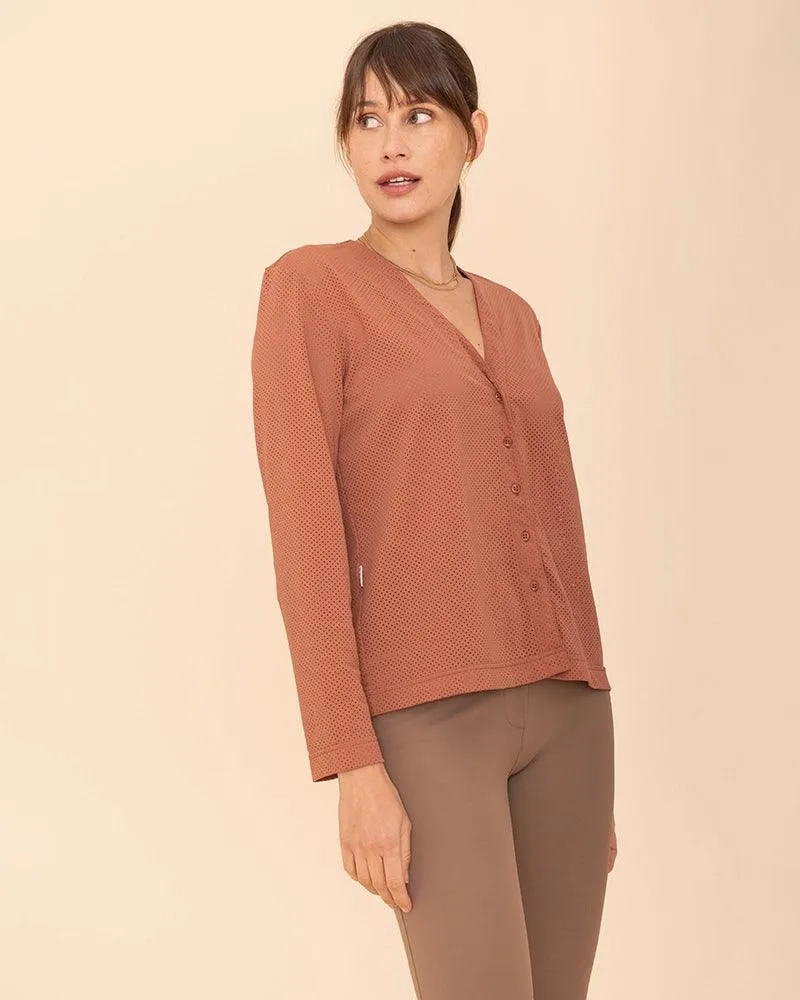 Arqana - Chemise perforée
