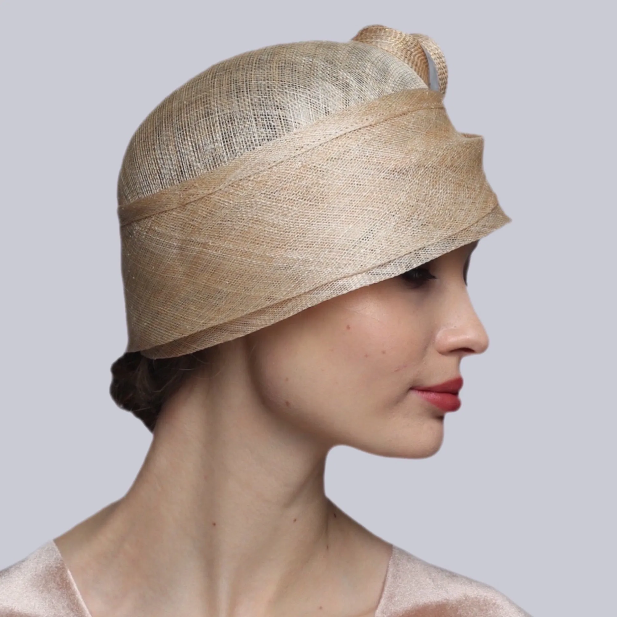 Artistic Cloche Derby Hat for Women
