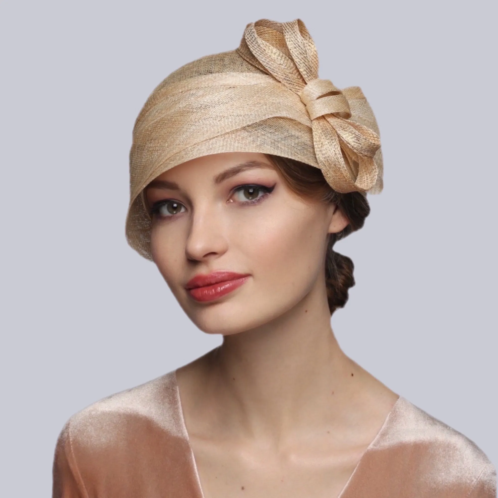 Artistic Cloche Derby Hat for Women