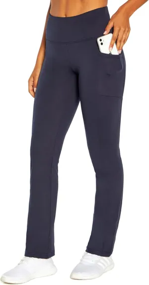 Balance Collection Women's Emilia High Rise Pocket Bootcut Yoga Pant