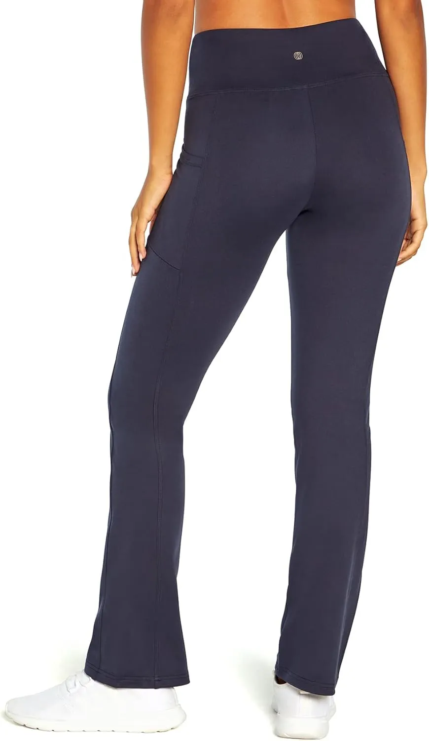 Balance Collection Women's Emilia High Rise Pocket Bootcut Yoga Pant
