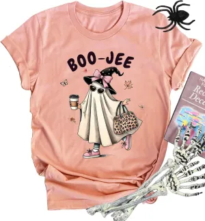 Basic Witch Halloween T Shirt Women Vintage Graphic Coffee Tees Shirt Short Sleeve Casual Funny Halloween Party Shirts