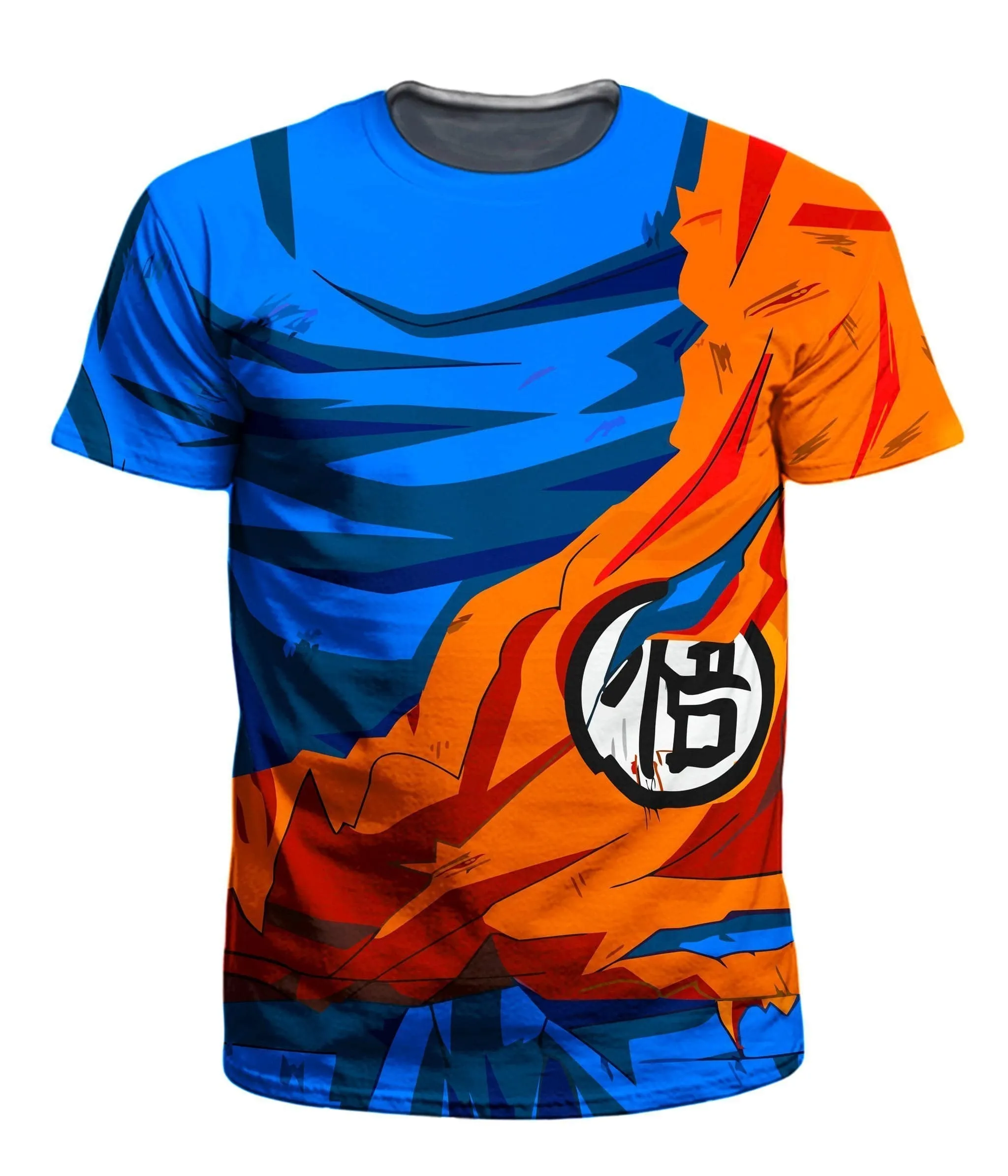 Battle Damaged Goku Armor Men's T-Shirt (Clearance)