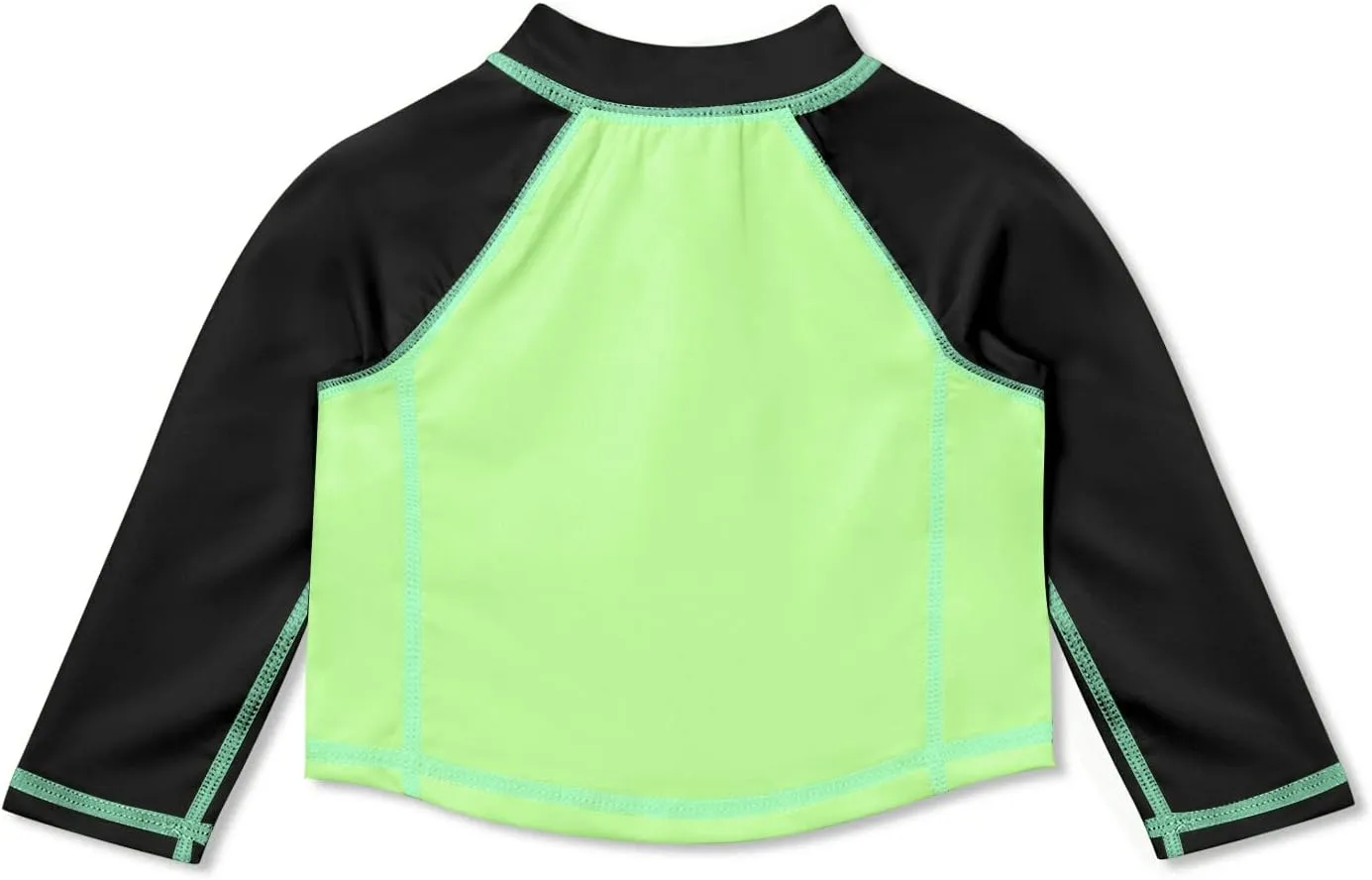 BesserBay Unisex Baby UPF 50  Half Zip Long Sleeve Rash Guard Shirt 0-36 Months