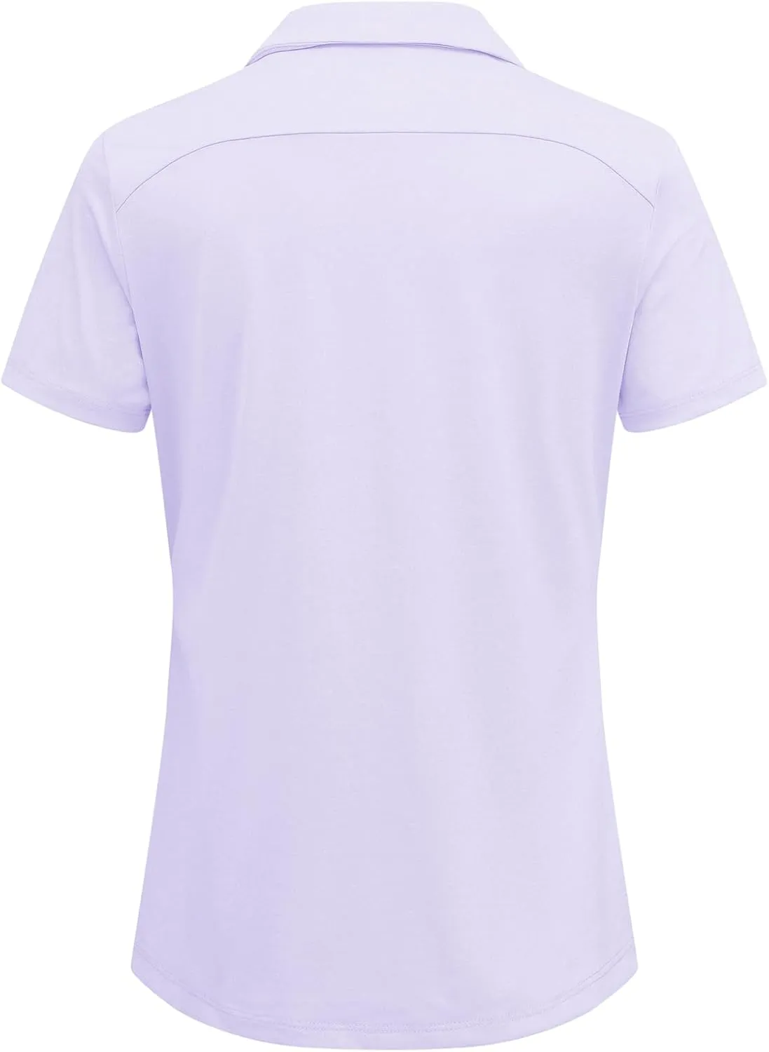 BGOWATU Women's Polo Shirts Golf Tennis Shirts Short Sleeve 3 Buttons Collared Casual Top UV Sun Protection Dry Fit