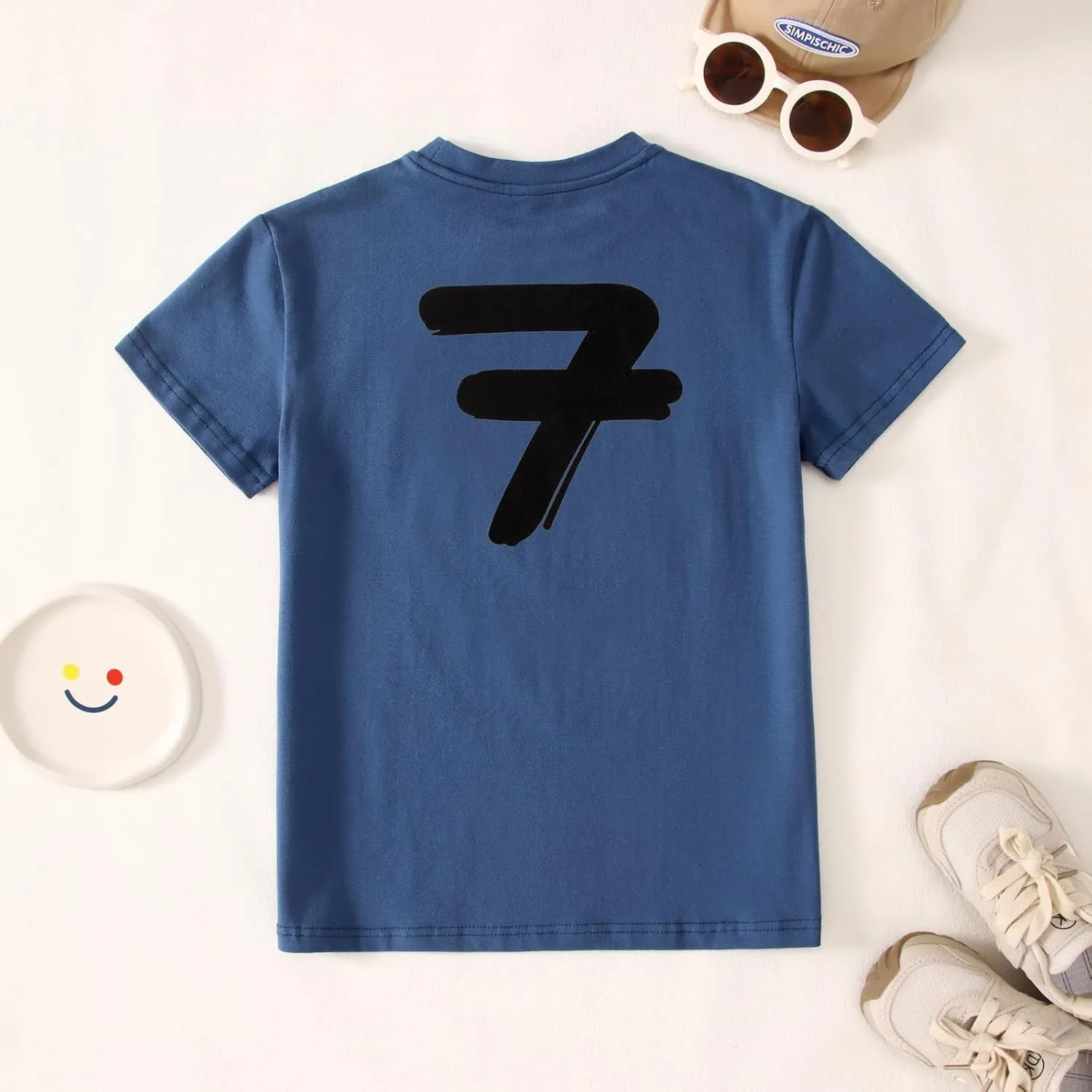 Birthday Boy Shirts 1-10 Years Old Birthday T-Shirt Kids Toddler Baby Boys Birthday Tees Party Outfits Tops