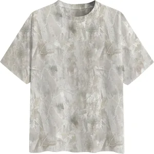 Camo Shirt Women Men Oversized Maple Leaf T Shirts Graphic Baggy Shirts Tops Crewneck Short Sleeve Tees Streetwear