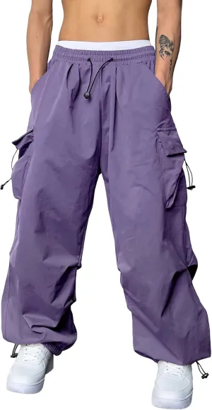 Cargo Joggers Men Stretch Casual Joggers Elastic Waist Drawstring Streetwear Pant Sweatpants with Pockets