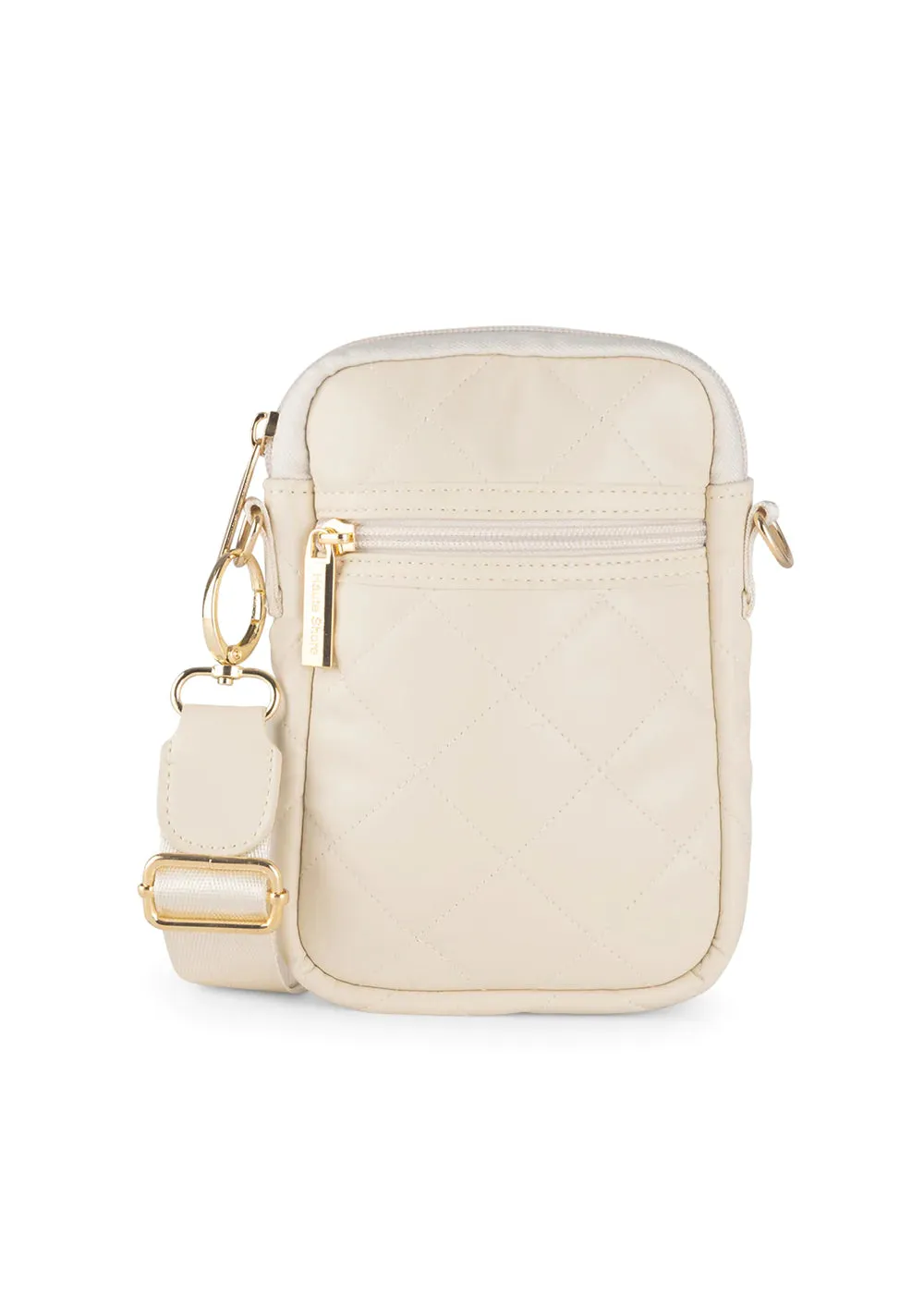 Casey Cellphone Crossbody - Vanilla