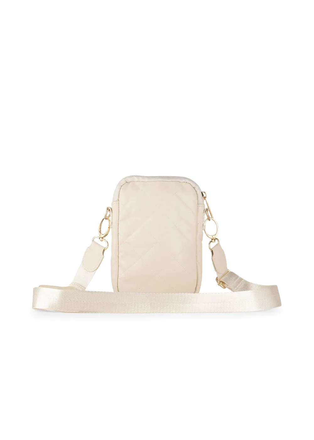 Casey Cellphone Crossbody - Vanilla