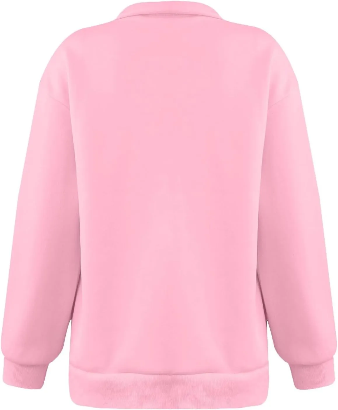 ChicCrate Sweatshirt for Women Casual Zipper Neck Tops Fashion Oversized Sweatshirt Long Sleeve Workout Pullover