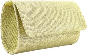 Clutch for Women Shiny Evening Bag Elegant Purse Gorgeous Handbags for Feast Party Wedding