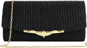 Clutch for Women Shiny Evening Bag Elegant Purse Gorgeous Handbags for Parties Wedding