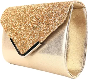 Clutch for Women Shiny Evening Bag Sparkly Purse Gorgeous Handbags for Party Wedding