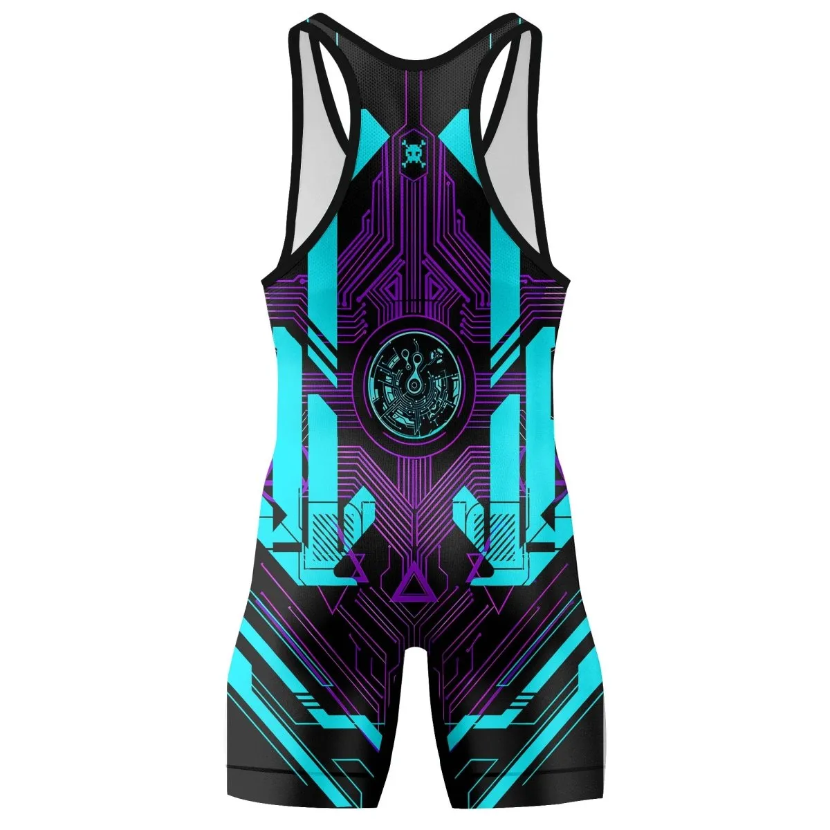 Cyberpunk Ultraviolet Wrestling Singlets
