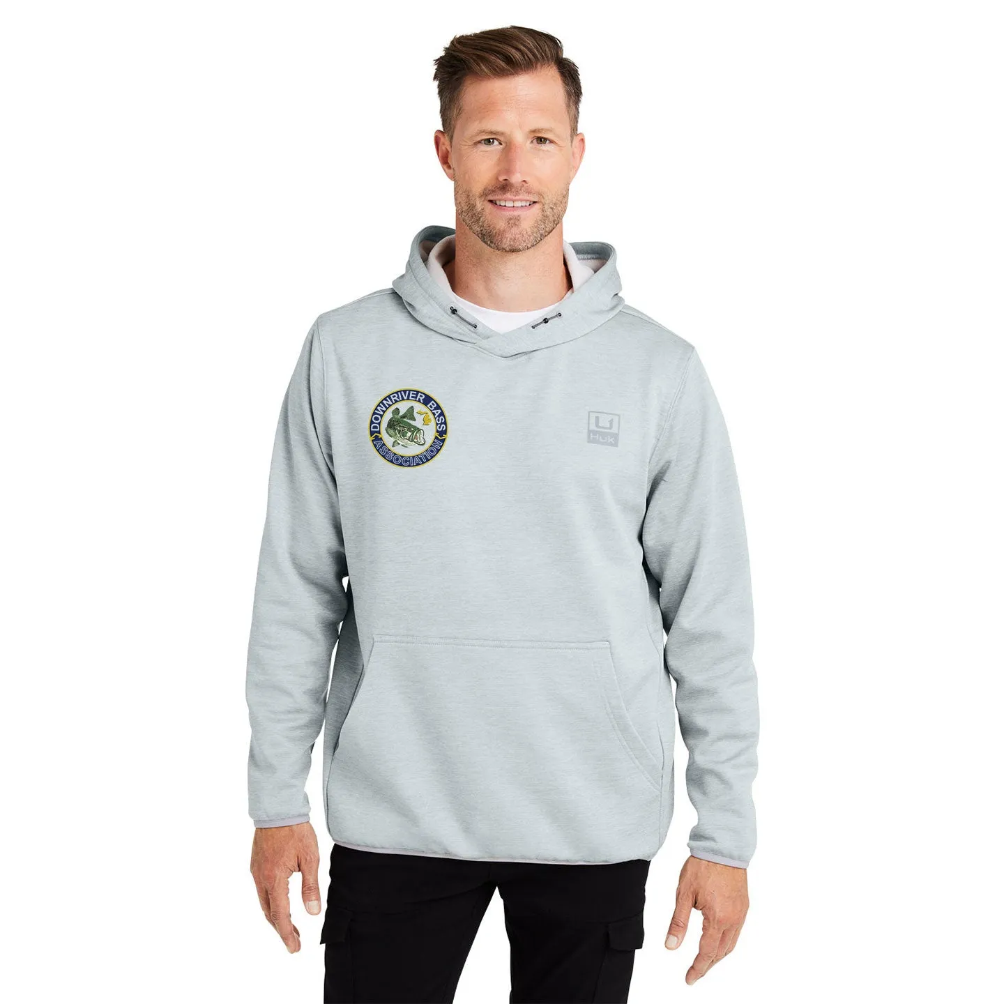 Downriver Bass - Huk Men's Performance Fleece Pullover Hoodie
