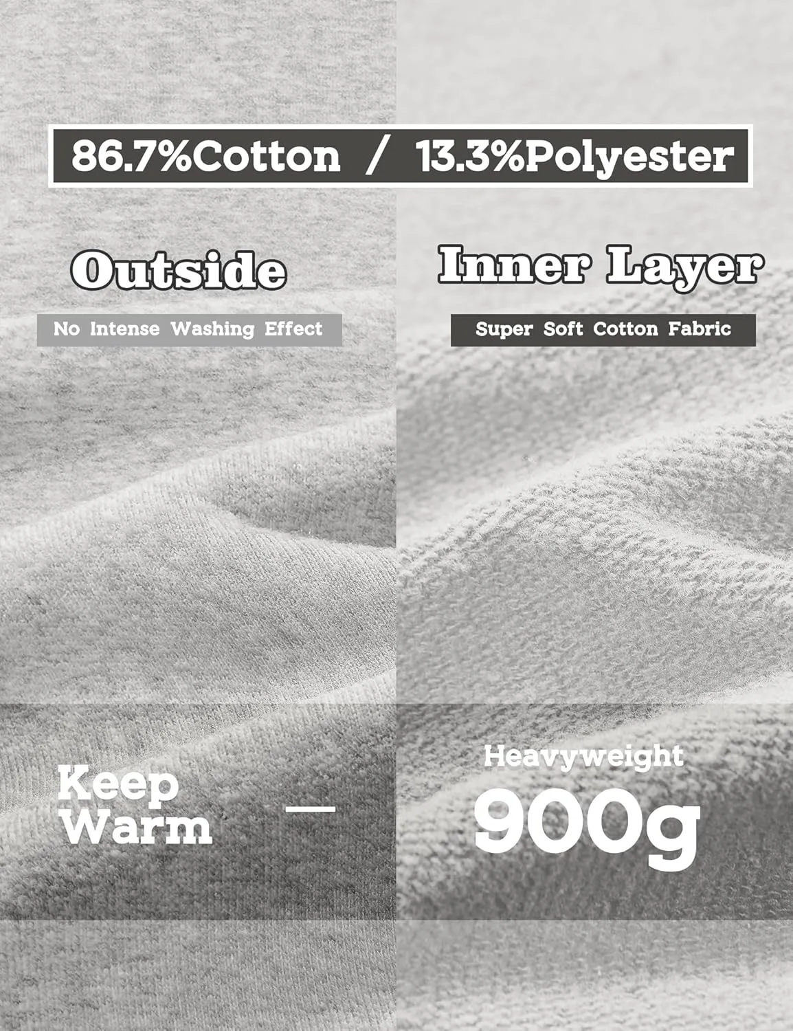 FAIABLE Mens Super Soft Oversized Hoodie Acid Wash Hoodie Heavyweight Fashion Hoodies & Sweatshirts for Men Women Couples
