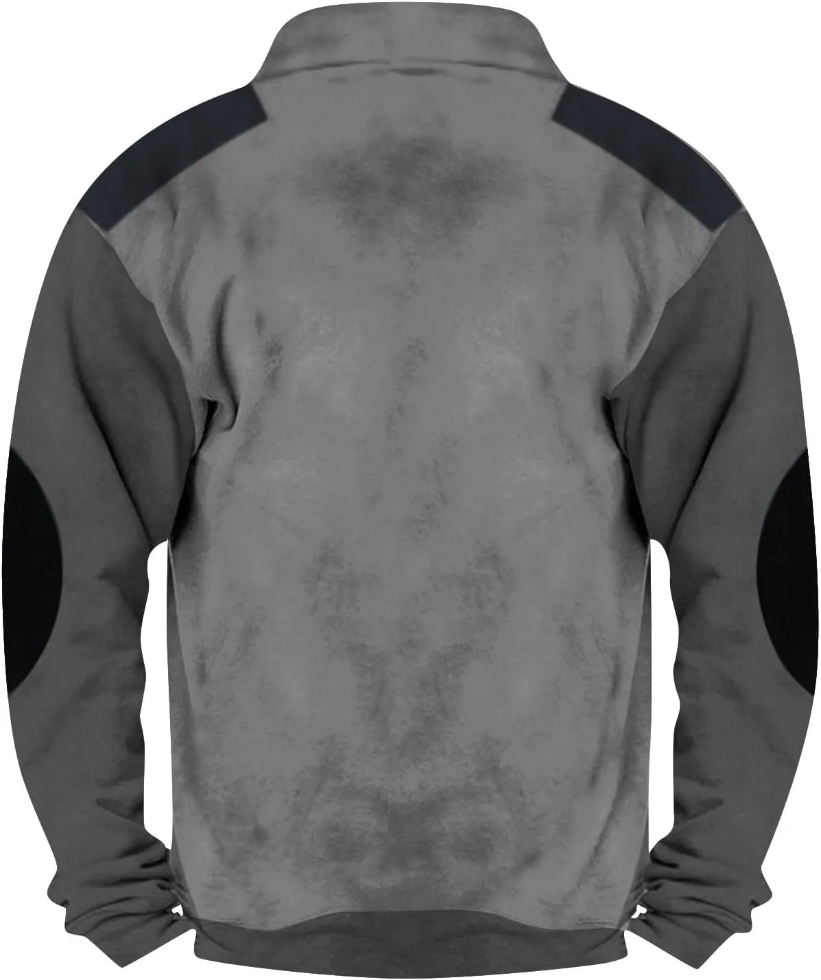 FlekmanArt Mens Quarter Zip Pullover Stand Collar Long Sleeve Outfits V Neck Graphic Print T Shirts Fashionable Pullovers