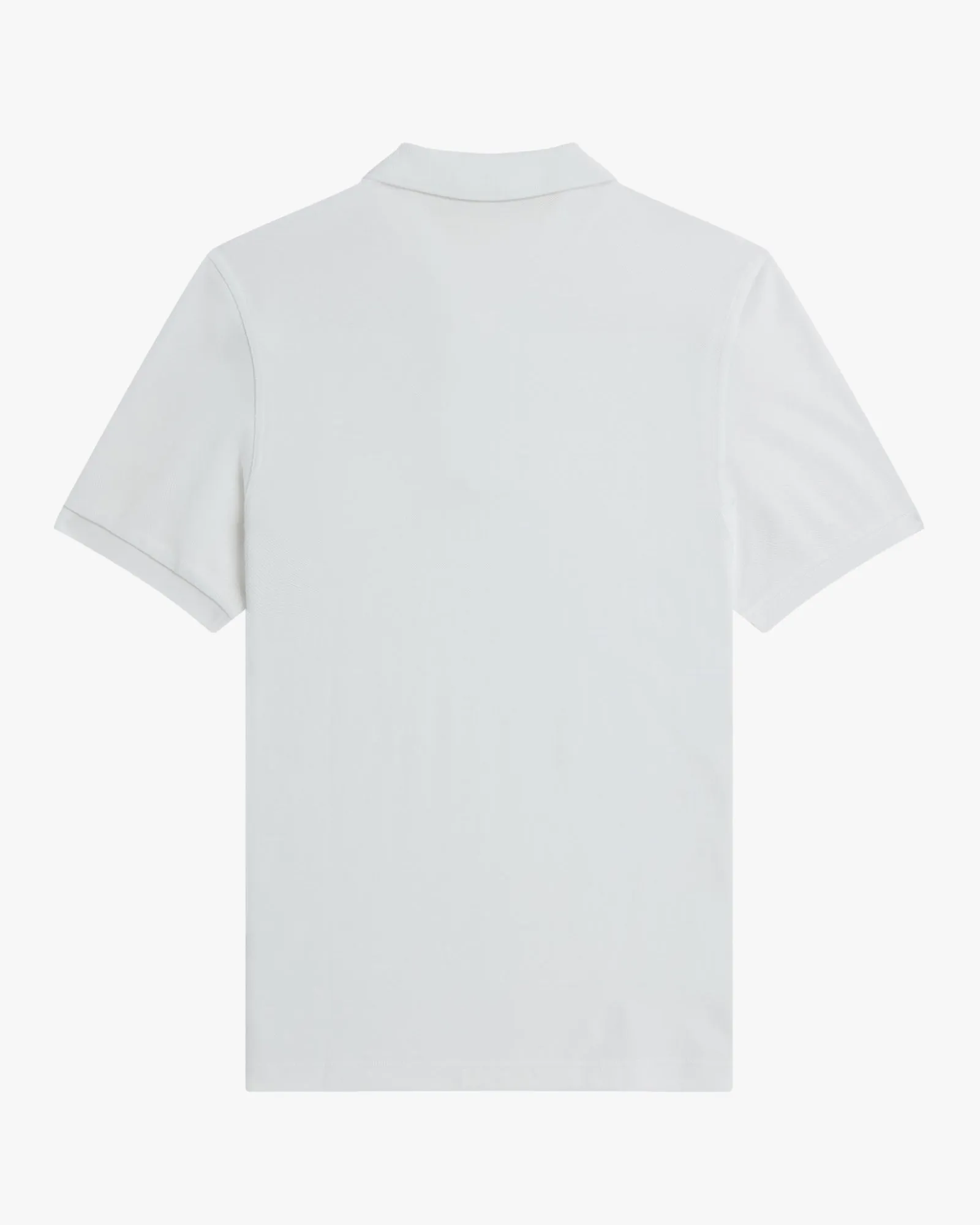Fred Perry Plain Polo Shirt - White / Navy