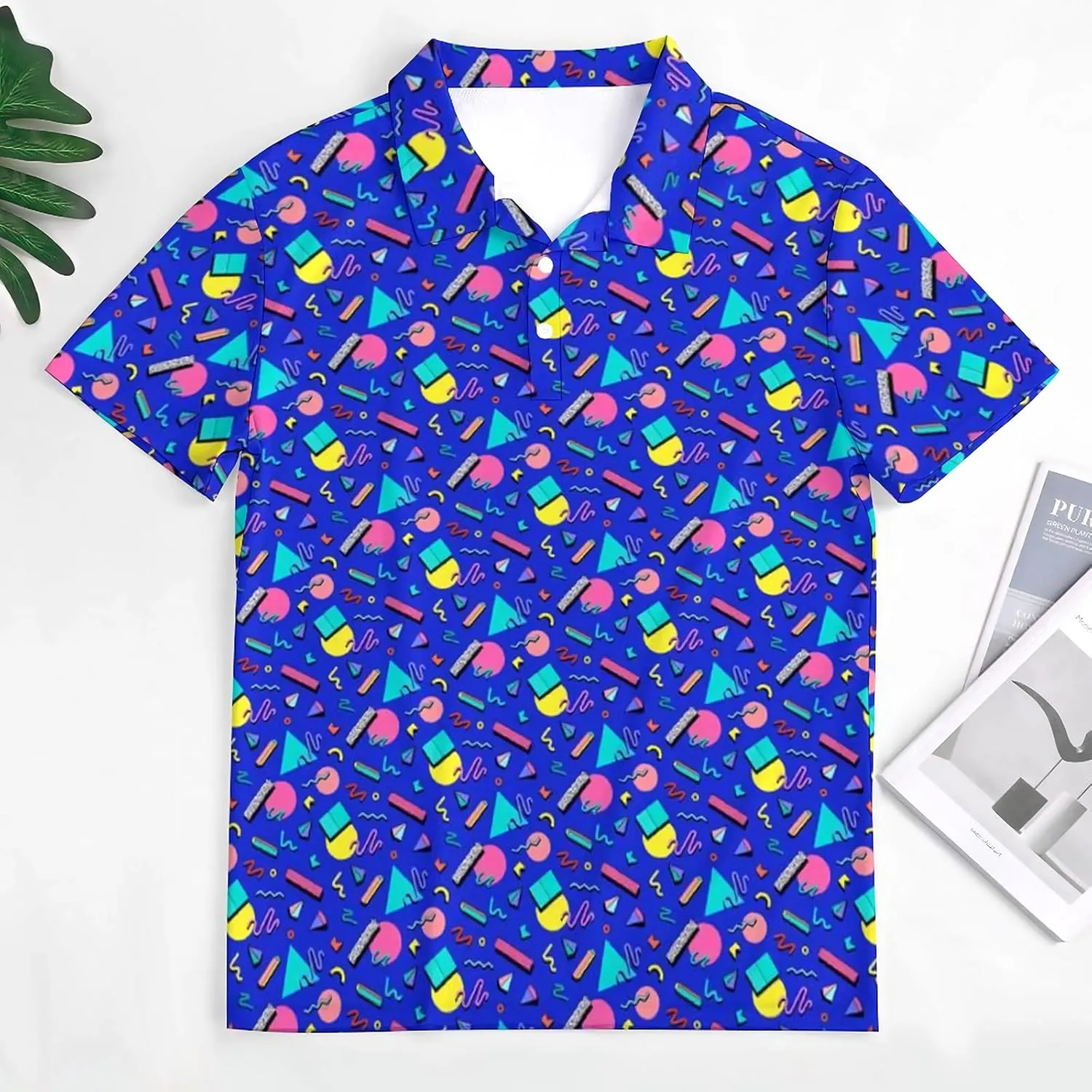 Golf Shirts for Men,Dry Fit Athletic Short Sleeve Polo Shirts,Performance 4 Way Stretch Golf Polos with UPF 50