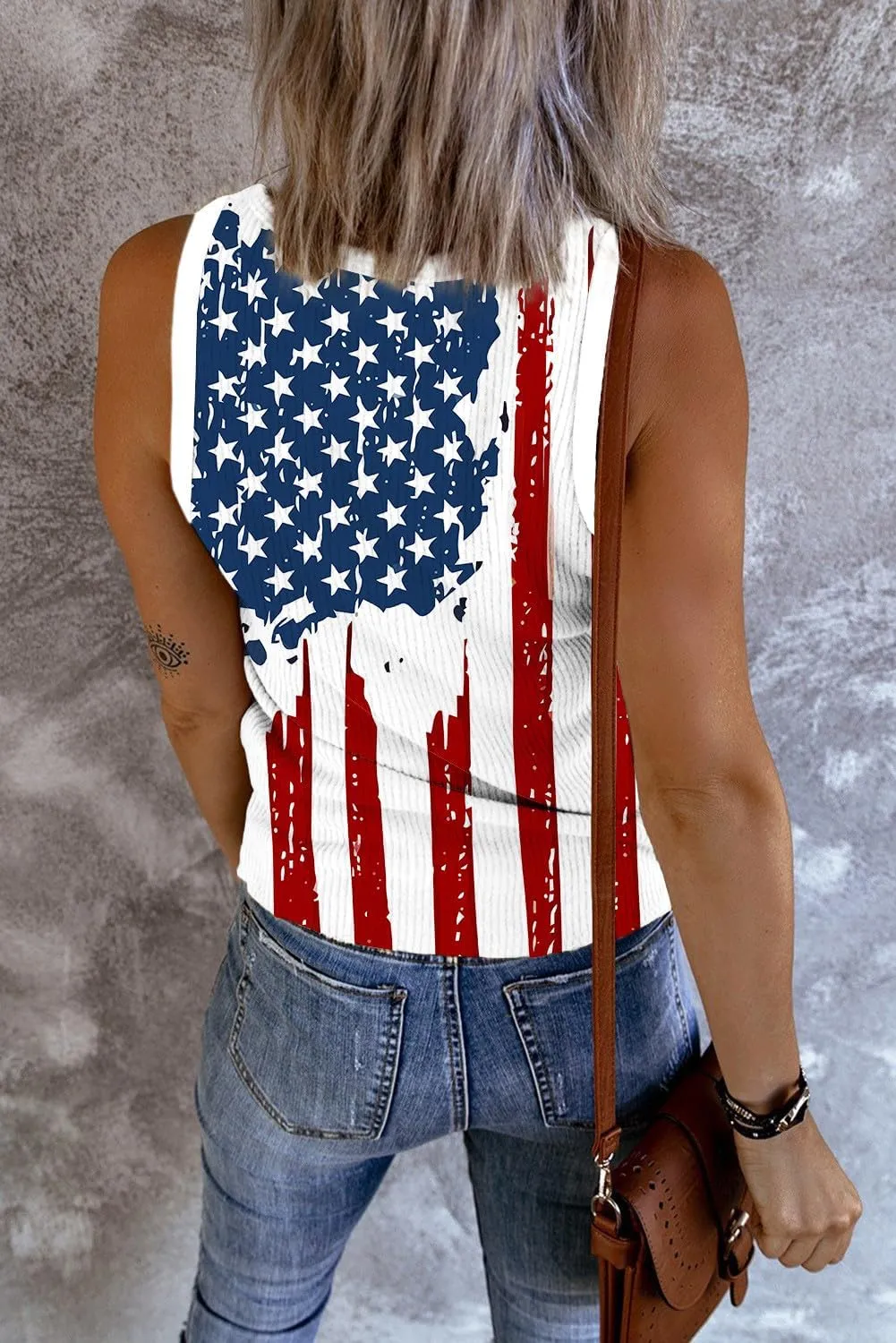 Henley Tank Tops Womens Western Aztec Print V-Neck Cami Ribbed Sleeveless Shirts Casual Button Up T-Shirts