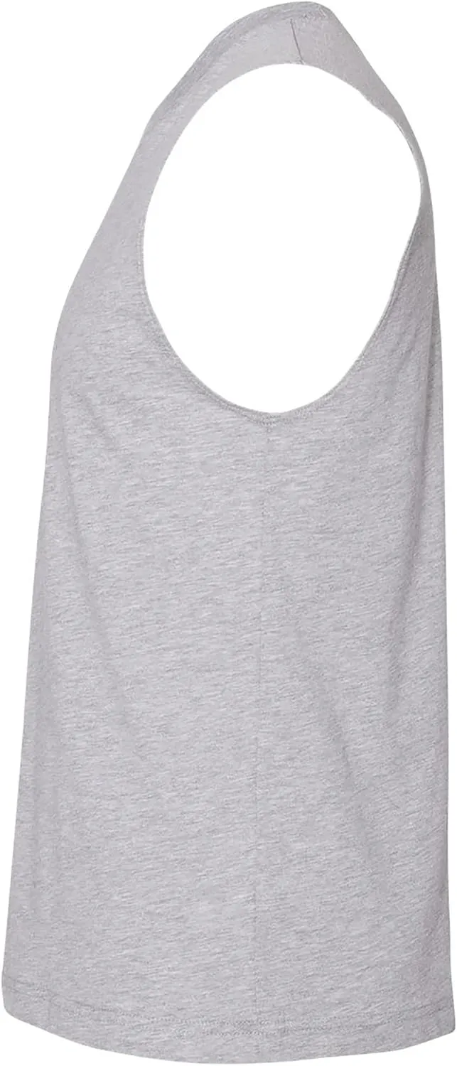 I Flexed and The Sleeves Fell Off Sleeveless T-Shirt in Sport Grey