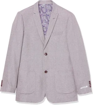 Isaac Mizrahi Boy's Birdseye Textured Blazer