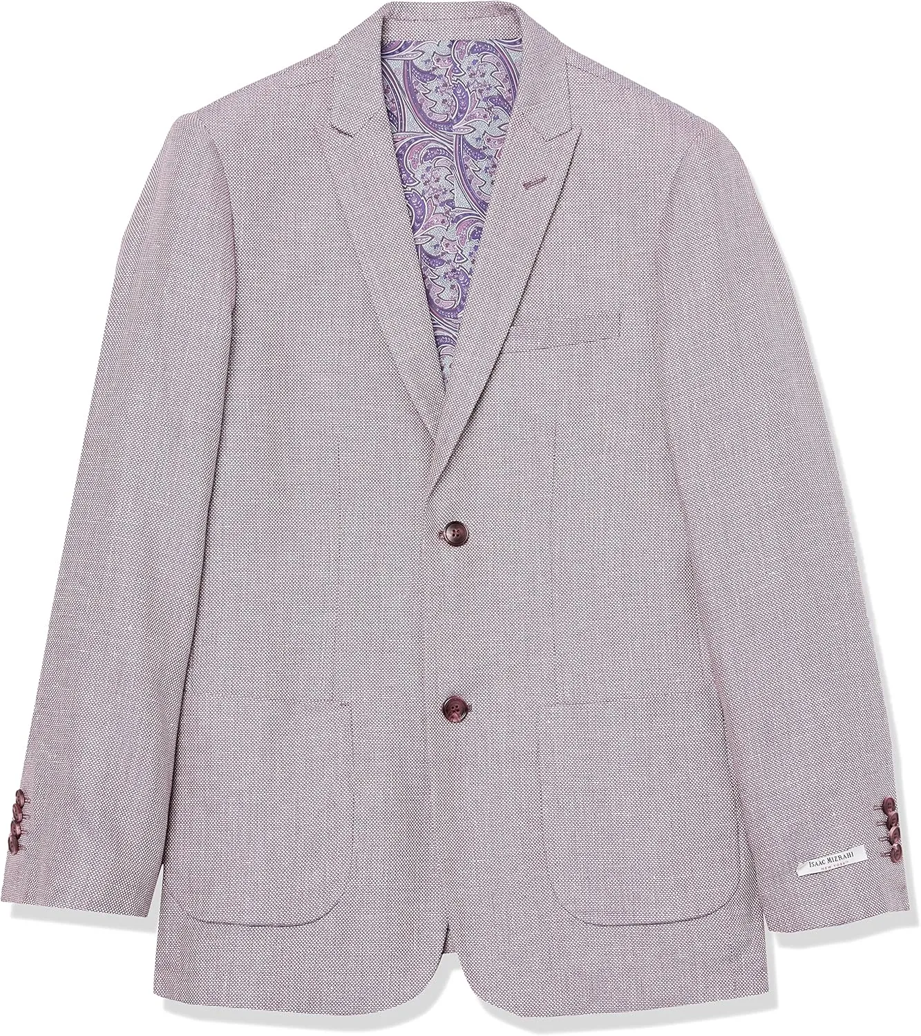 Isaac Mizrahi Boy's Birdseye Textured Blazer