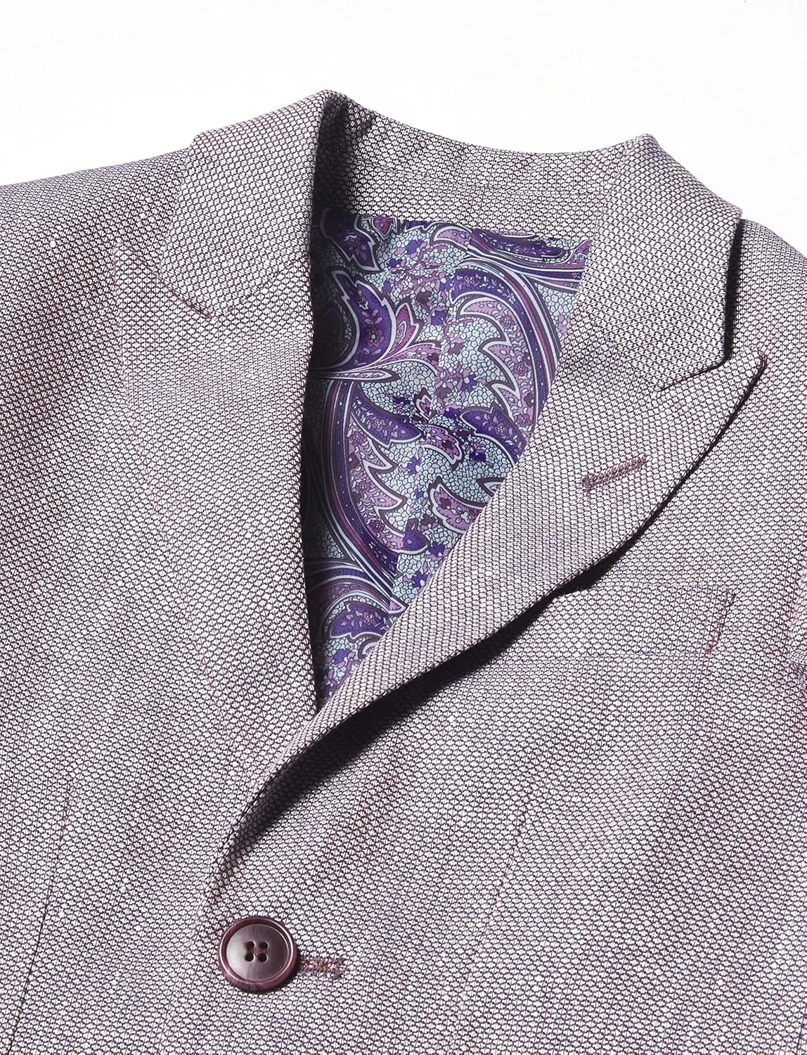 Isaac Mizrahi Boy's Birdseye Textured Blazer