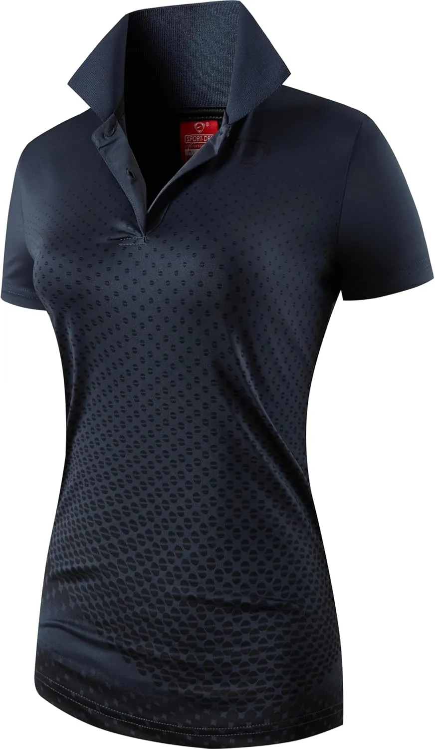 jeansian Women's Sport Polo Tee Shirts T-Shirts Tshirt Tops Poloshirt Golf Tennis Bowling Jersey Quick Dry SWT251