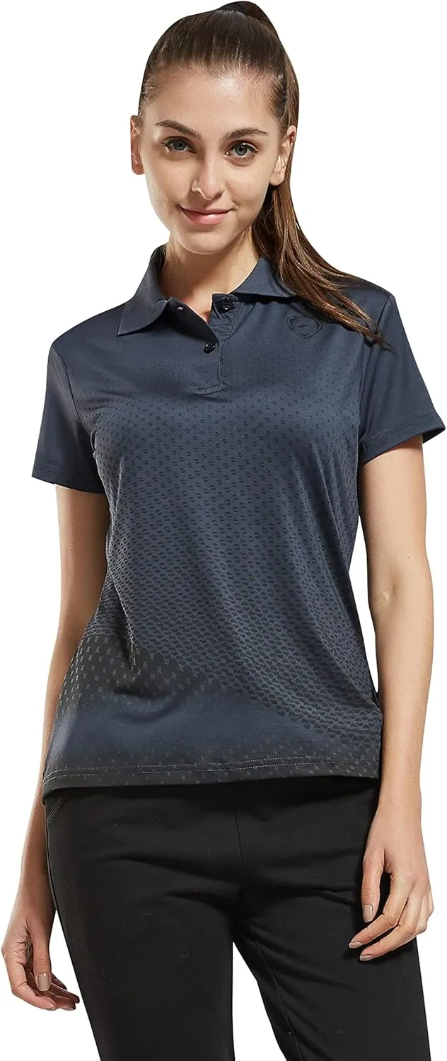 jeansian Women's Sport Polo Tee Shirts T-Shirts Tshirt Tops Poloshirt Golf Tennis Bowling Jersey Quick Dry SWT251