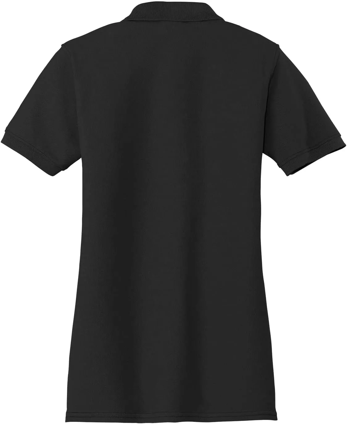 JustBlanks Womens Polo Shirt Short Sleeve Polo Shirts  Regular Fit Pique Polo Shirts for Women 4-Button Polo Tee