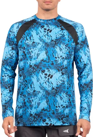 KastKing UPF 50 Fishing Shirts for Men, Long Sleeve Fishing Hiking Shirt, Breathable Moisture Wicking, Sun Shirts for Men