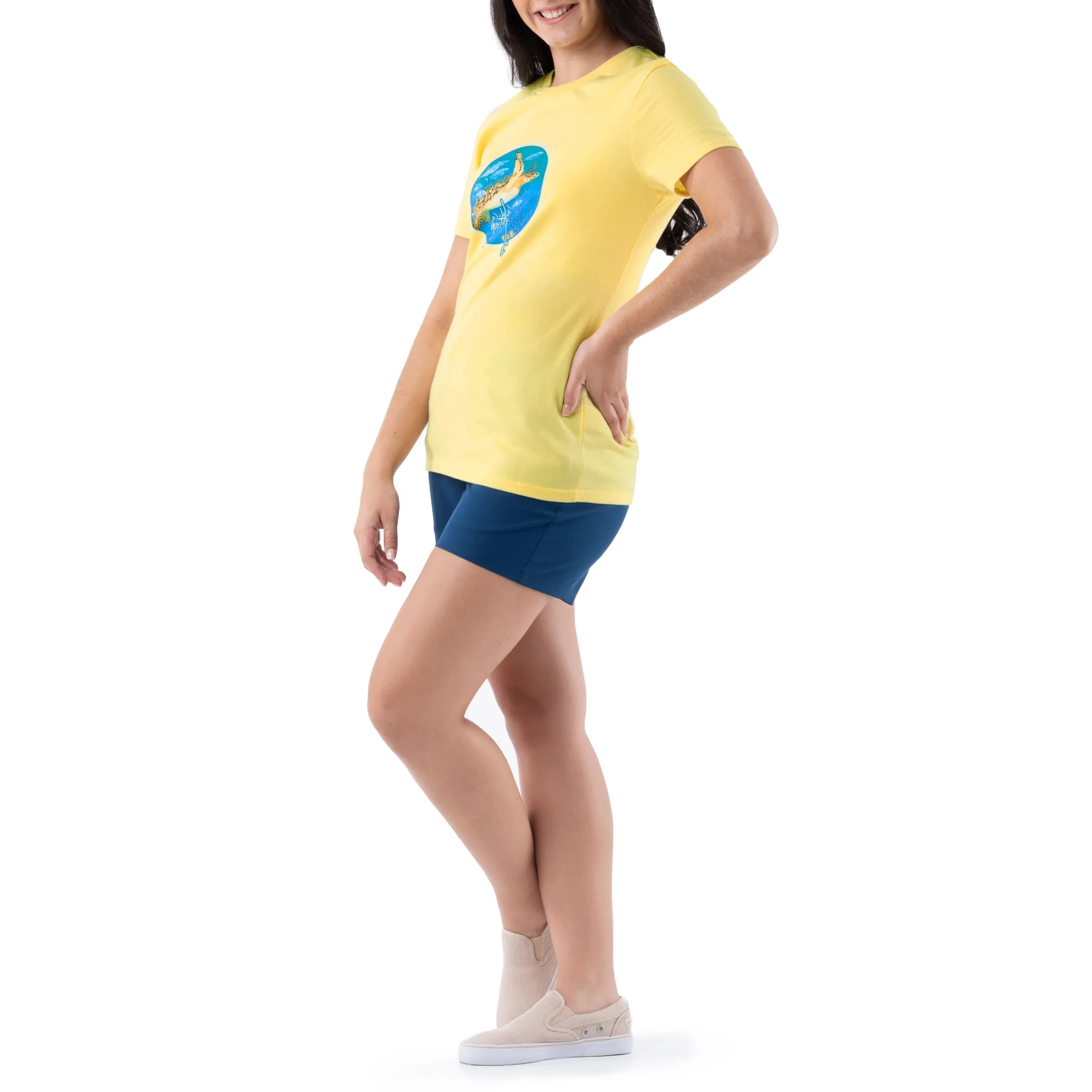 Ladies Turtle Reef Short Sleeve T-Shirt
