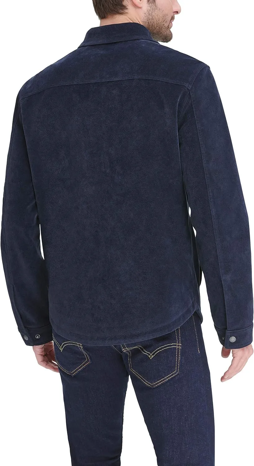 Levi's Men's Faux Leather Shirt Jacket